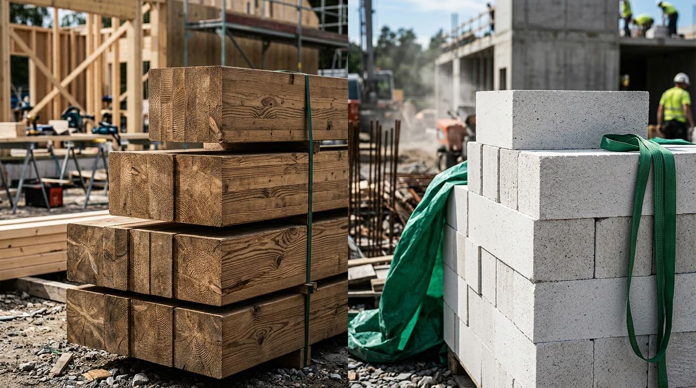 Брус или газобетон: что выбрать для дома в Иркутске