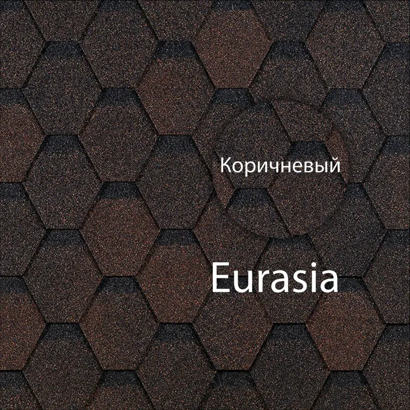 Гибкая черепица Docke ЕВРАЗИЯ Шестигранник 3м2/уп